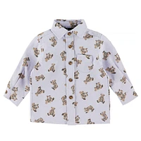 Teddy Bears Oxford Shirt 3-24m