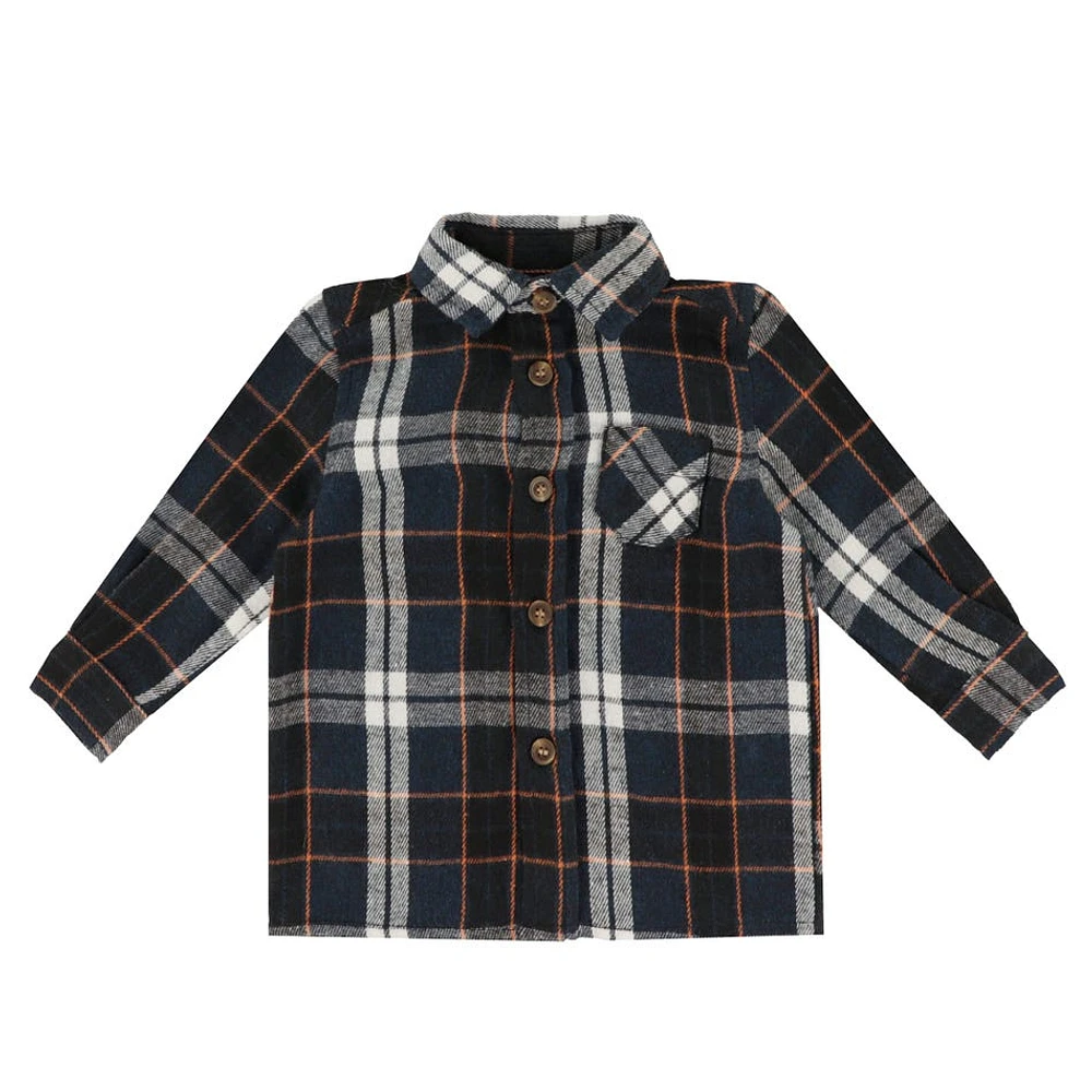 Chemise Carreaux Ours 3-24mois