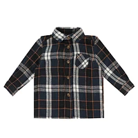 Bear Flanel Plaid Shirt 3-24m