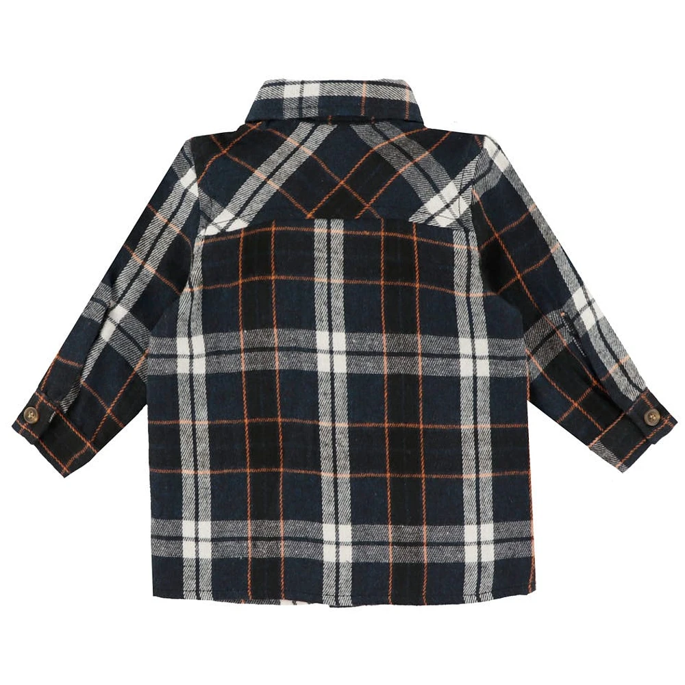 Chemise Carreaux Ours 3-24mois