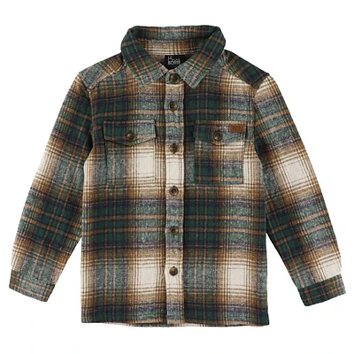 Bears Plaid Overshirt 2-8y