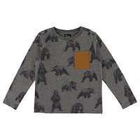 Bears Long Sleeves T-Shirt 2-8y