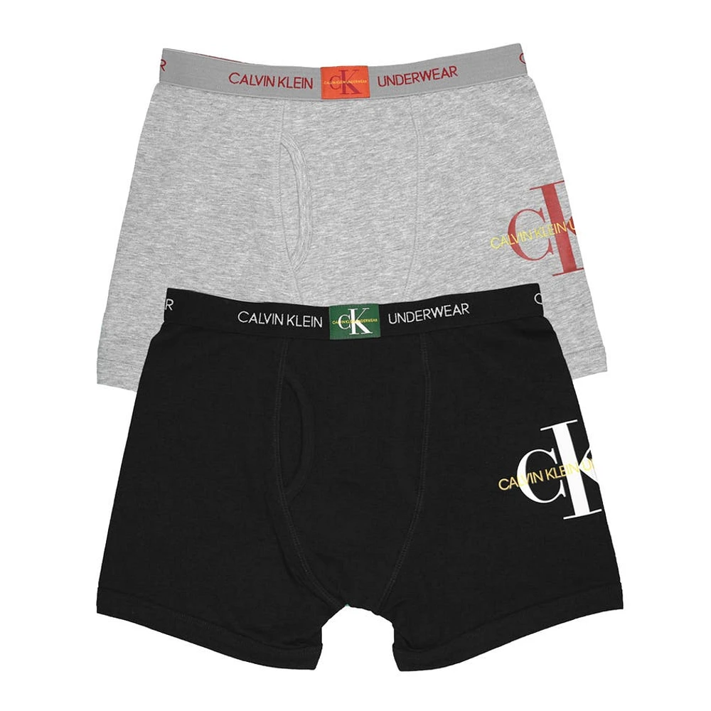 CK 2-pack Boxer Briefs 4-16y