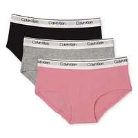 CK 3-pack Hipster Briefs 6-16y