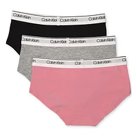 CK 3-pack Hipster Briefs 6-16y