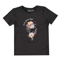 Flowers Printed T-Shirt 4-8y