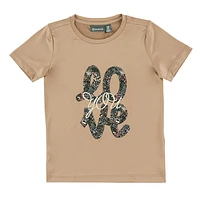 Flowers Love T-Shirt 4-8y