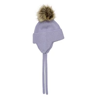 Pompom Knit Beanie 6-24m