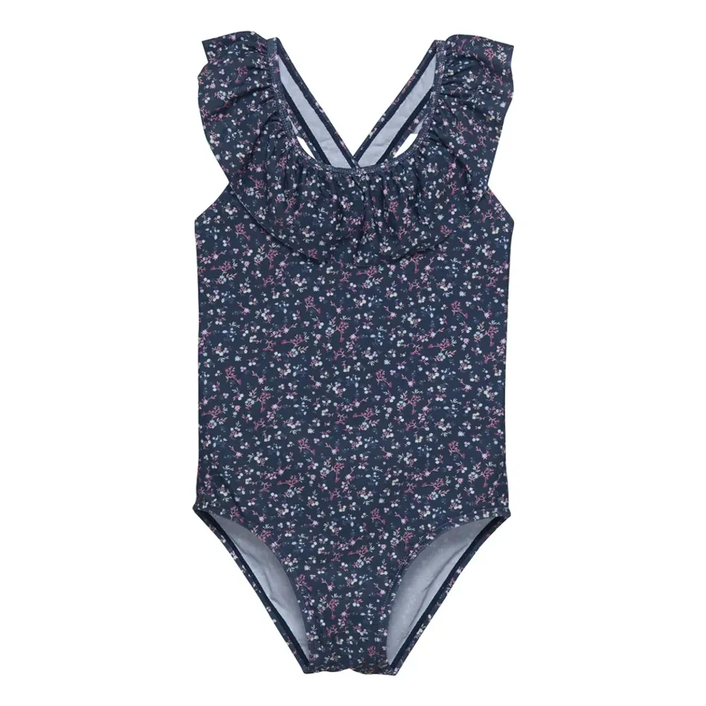 Flower UV Swimsuit 2-8y