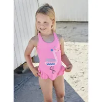 Flamingo UV Swimsuit 2-8y