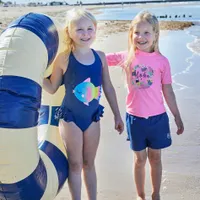 Flamingo UV Swimsuit 2-8y