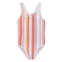 Striped UV Swimsuit 3-12