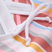 Striped UV Bikini 4-12y