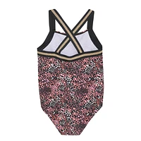 Mini Flowers UV Swimsuit 2-8y