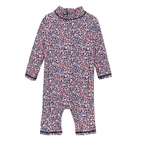 Floral UV Swimsuit 9-18m