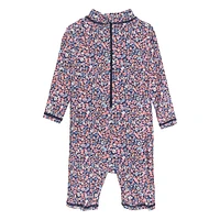 Floral UV Swimsuit 9-18m