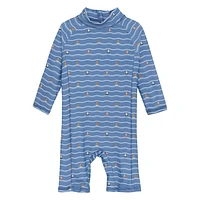 Sail Boats UV Swimsuit 2-4y