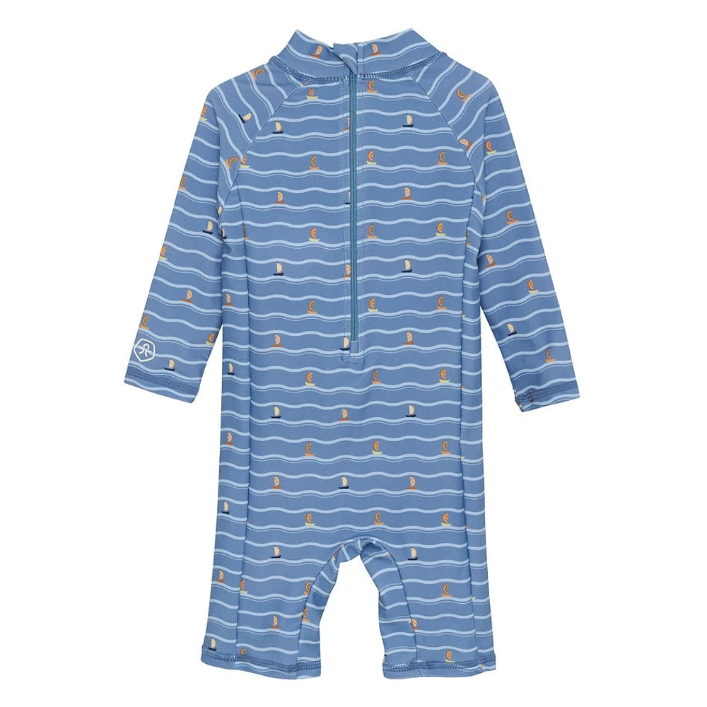 Sail Boats UV Swimsuit 9-18m