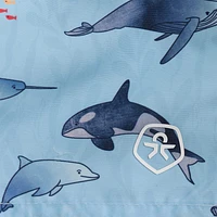 Whale AOP Swim Shorts 9-18m