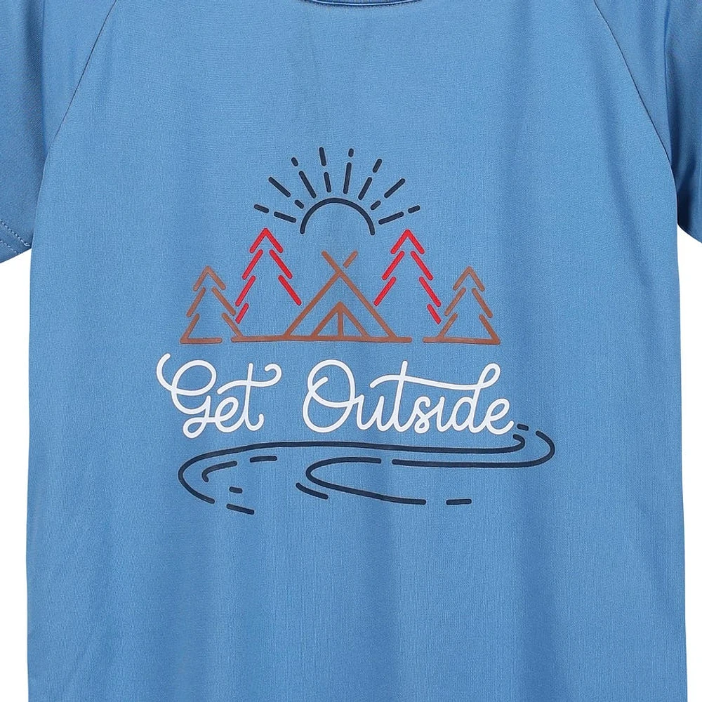 T-Shirt Get Outside 4-8ans