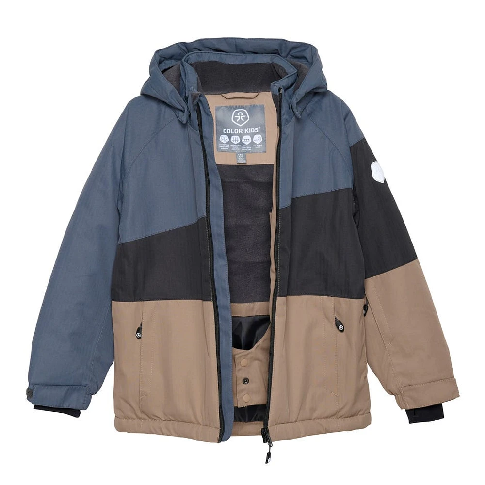 Manteau Colorblock Ski 4-7ans