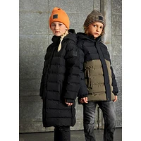 Manteau Long Matelassé 4-7ans