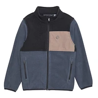 Veste Polar Zip Colorblock 3-7ans