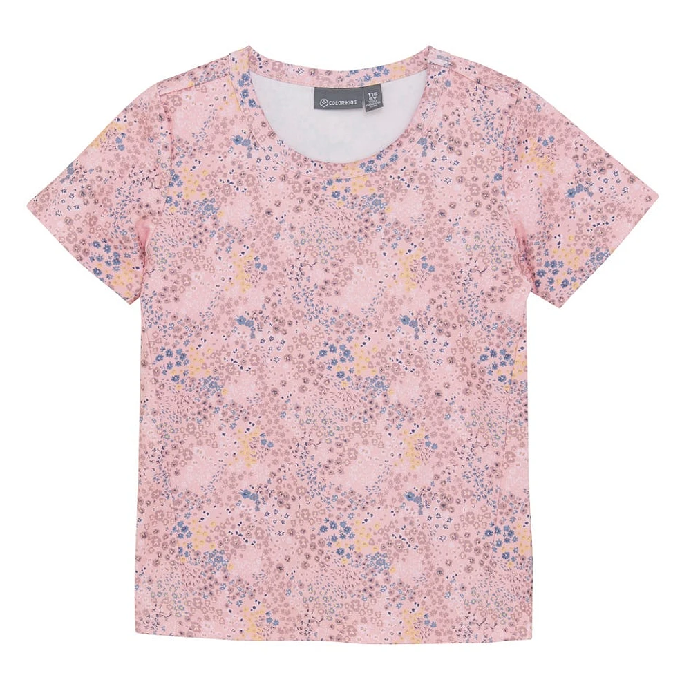 Floral Sport T-shirt 4-8y