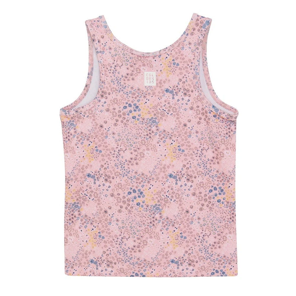 Floral Sport Tank Top 4-8y