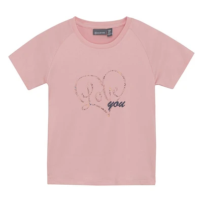 T-shirt Coeur 4-8ans