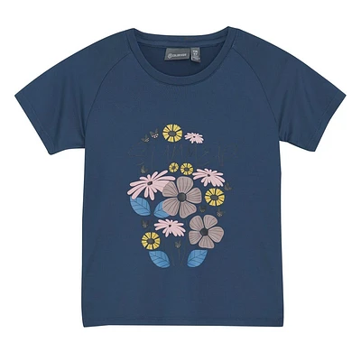 Flower T-shirt 4-8y