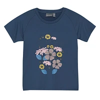 Flower T-shirt 4-8y