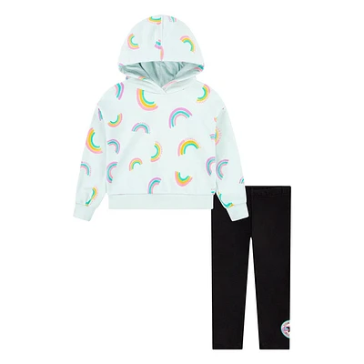 Printed Hoodie & Pants Set 2-4T