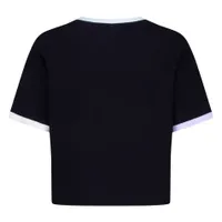 SS Boxy Tee Black 7-16y