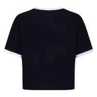 SS Boxy Tee Black 7-16y