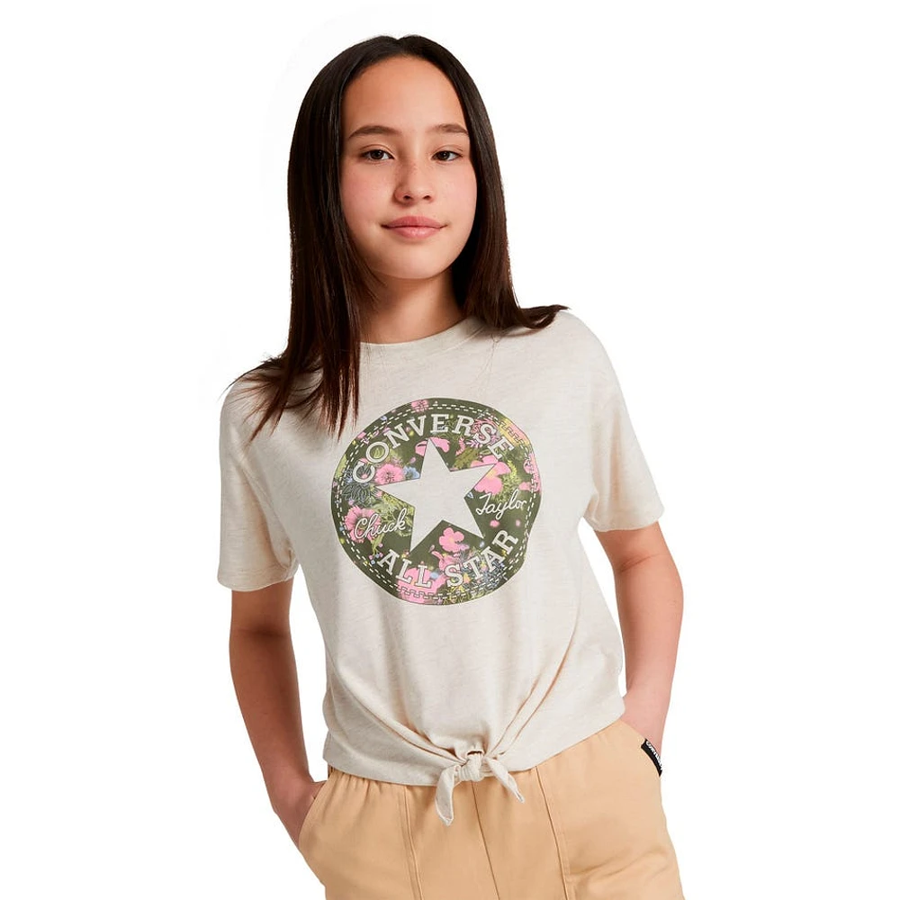 T-Shirt Noeud Boxy 7-16ans