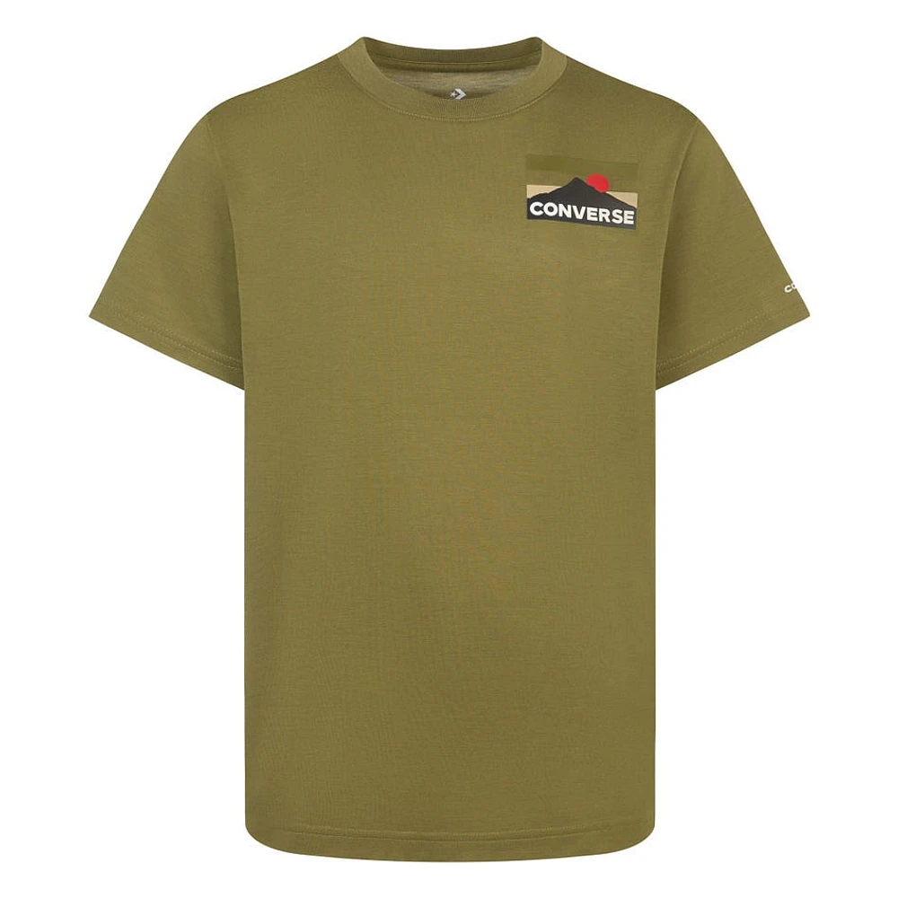 T-Shirt Circle Mountain 8-16ans
