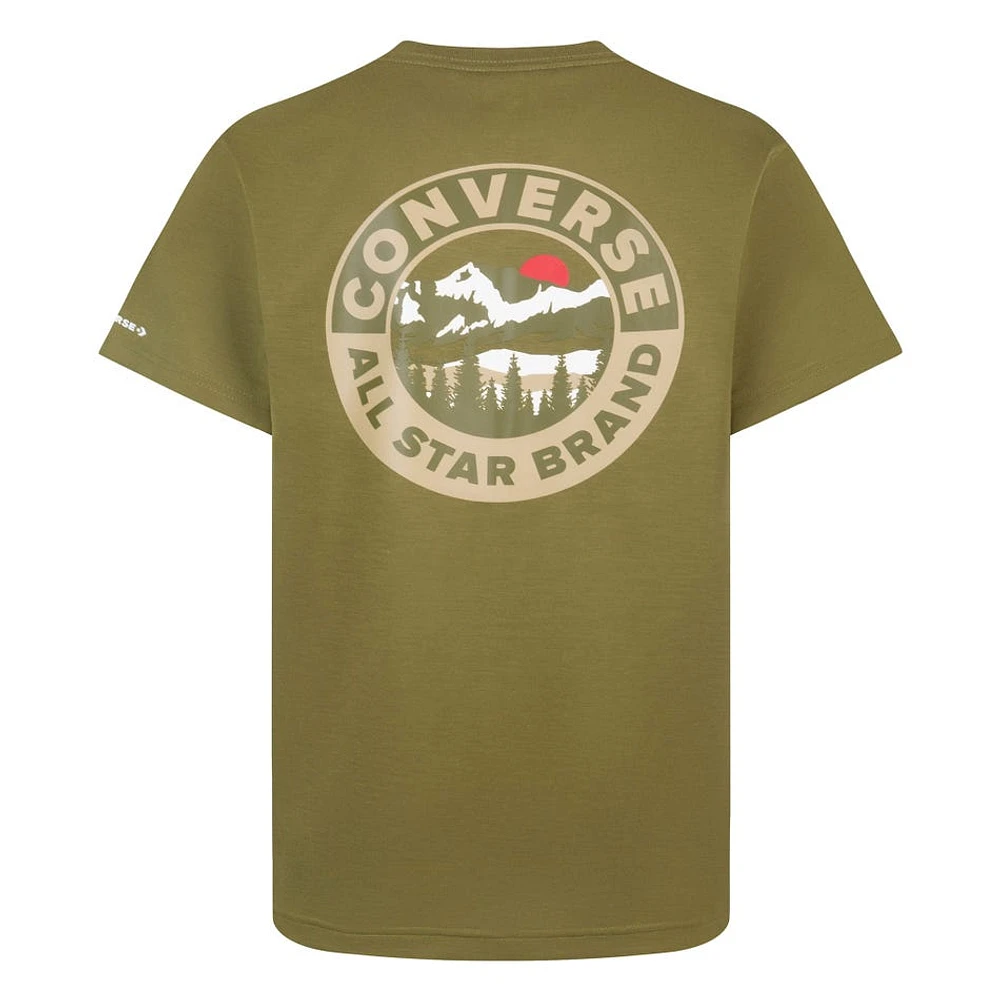 T-Shirt Circle Mountain 8-16ans