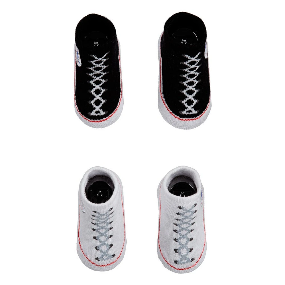 Bas Converse Paquet de 2 6-12mois