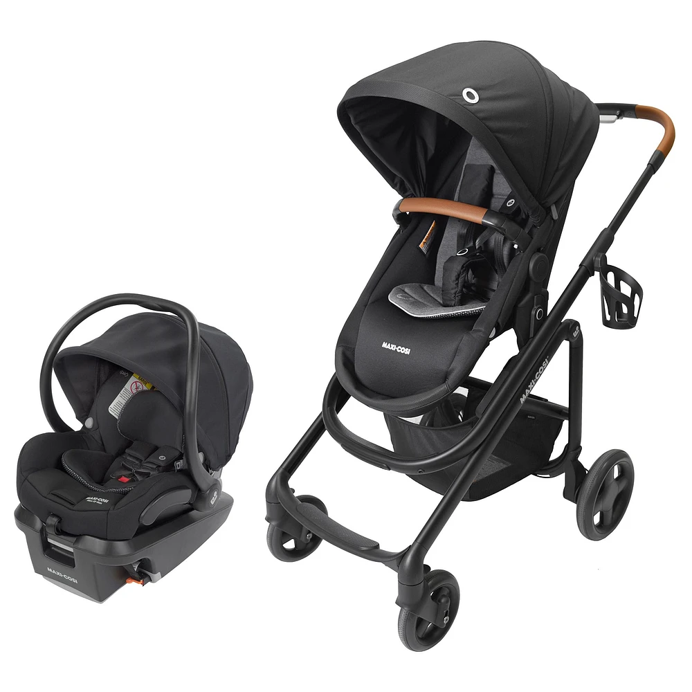 Lila CP Mico XP Max Travel System - Essential Black