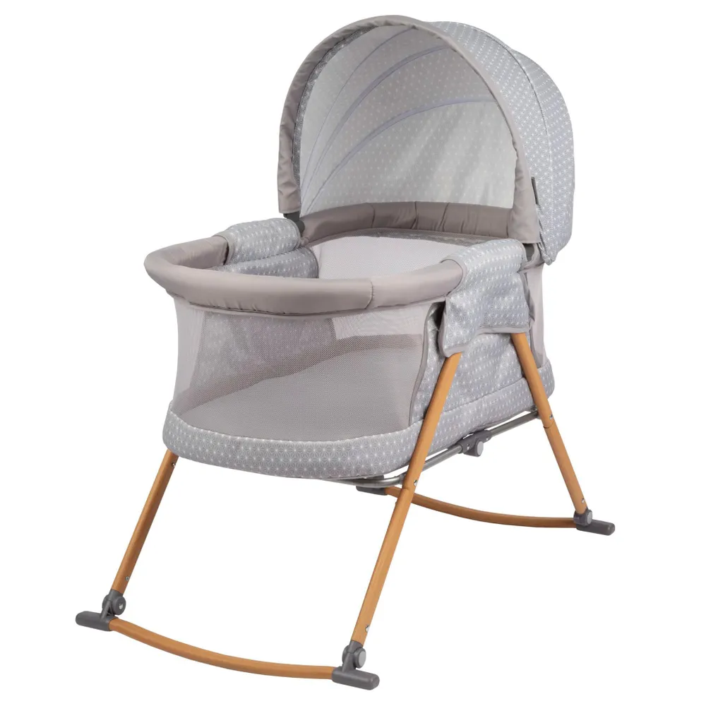 Rocking Bassinet Amherst - Grey