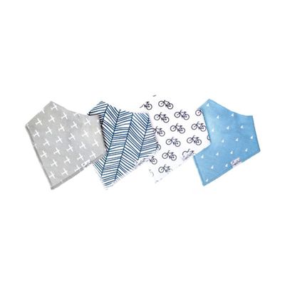 Baby Bandana Bibs Set of 4