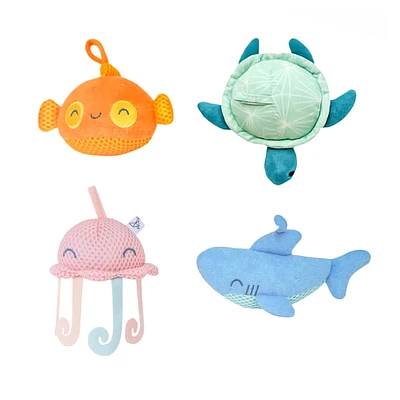 Oceana Plush Bath Toy Set