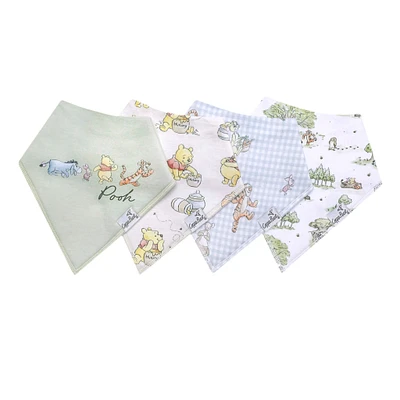 Bavoir Paquet de 4 - Winnie L'Ourson