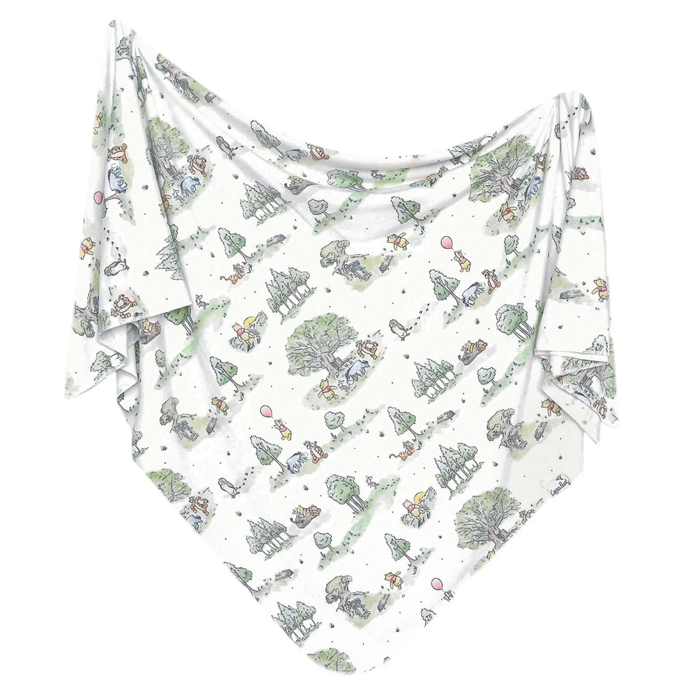 Winnie Swaddle Blanket- Hundred Acre Wood
