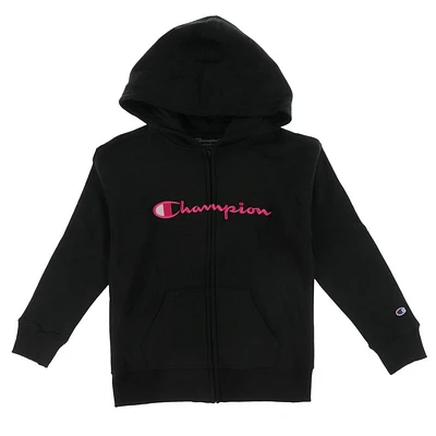 Classic Script Zip Hoodie 7-16y