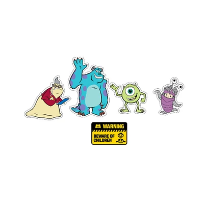 Paquet de 5 Jibbitz Monster Inc