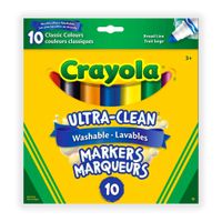 Crayola Ultra-Clean Markers 10-pack