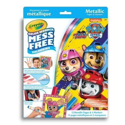 Crayola Color Wonder Mess-Free Colouring Book & Markers Kit - Paw Patrol