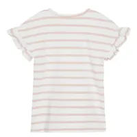 Flower Striped T-Shirt 7-14y